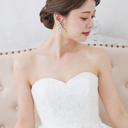 RO40ヘアピン ウェディング　ブライダル　花嫁　ヘッドアクセサリー　結婚式 4枚目の画像