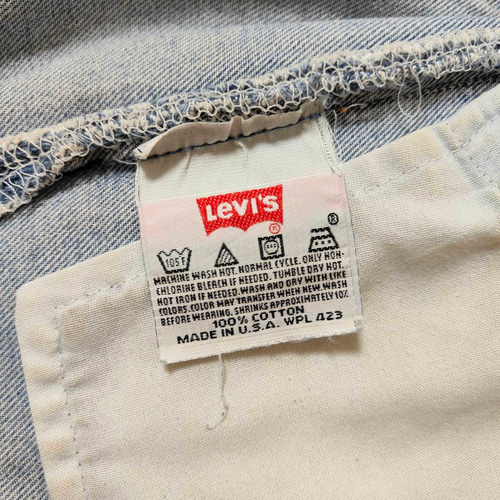 W36表記 リペアカスタム usa製 リーバイス 501 リメイクデニム