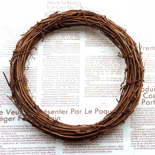 道産自然素材のリース材料 蔓 100サイズ o.-⑦ 1800円 ハンドメイド用 道産