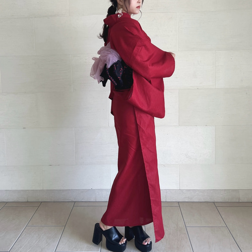 ブラックレース 半幅帯 浴衣 着物 和装 レース帯 フラワーレース 和装