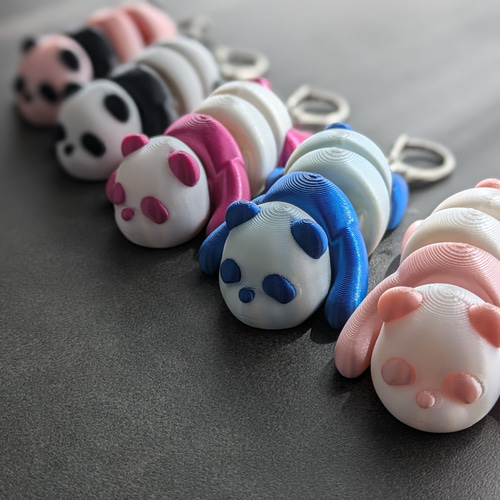 Mサイズ】赤ちゃんパンダ キーホルダー その他雑貨 3DSolutioner 通販