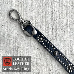 栃木レザー スタッズウォレット コンパクト財布 二つ折り財布 栃木レザー スタッズウォレット コンパクト財布 二つ折り財布