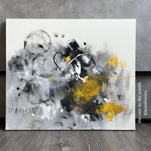 アクリル画抽象画新品abstract art 現代アート大きめ