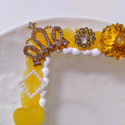 黄色い花のホイップトレカケース　【B8サイズ】 2枚目の画像