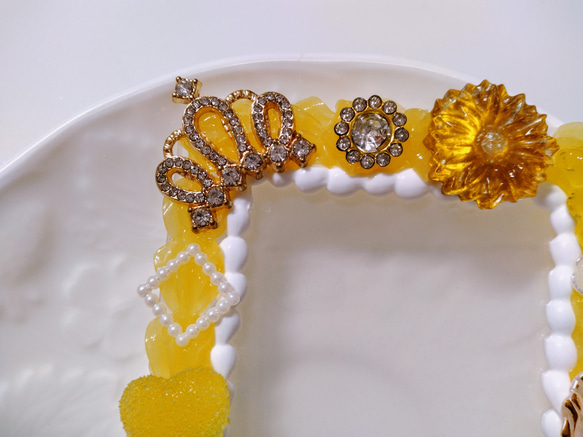 黄色い花のホイップトレカケース　【B8サイズ】 2枚目の画像