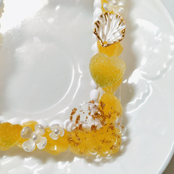 黄色い花のホイップトレカケース　【B8サイズ】 5枚目の画像