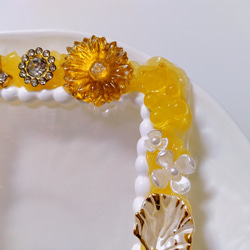 黄色い花のホイップトレカケース　【B8サイズ】 3枚目の画像