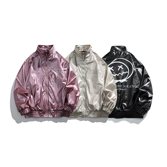 新品✨ ハイデザイン pepsi アウター メンズ 秋冬 個性的 お洒落 PEPSI JH DESIGN レーシングジャケット ストリート ペプシ ブルー