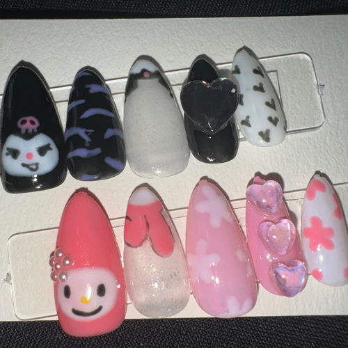 ネイルチップ【手書き】 ネイルチップ（つけ爪） Kyo 通販 18153165