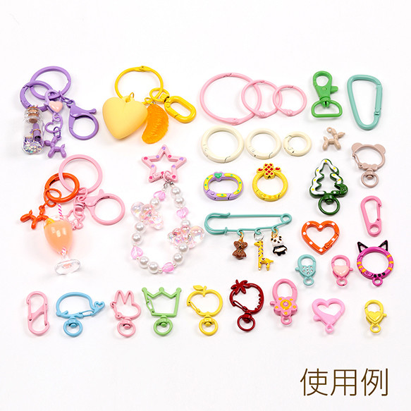 M13872-7 60個 推し色プラカニカン 推しカラーカニカンフックカン手作り推し活キーホルダー  3 x（20ヶ） 人気・おすすめ｜使いやすい・旅行におすすめ 品質保証 全国発送 日本国内発送・最短翌日お届け