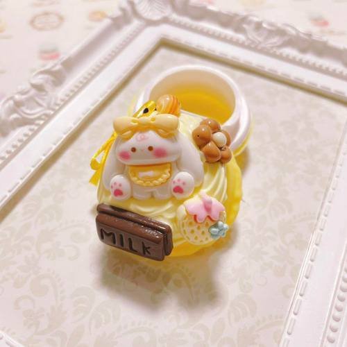 ホイップデコのマカロンケース 小物入れ ネックレス ホイップデコ