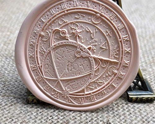 完全受注】再販⭐︎特大50mm 天文時計 シーリングスタンプ
