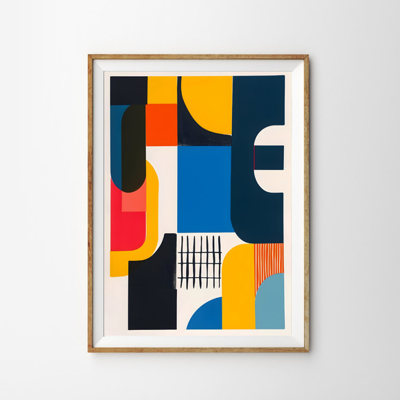 Creema限定！抽象アートポスター | おしゃれでモダンなカラフル