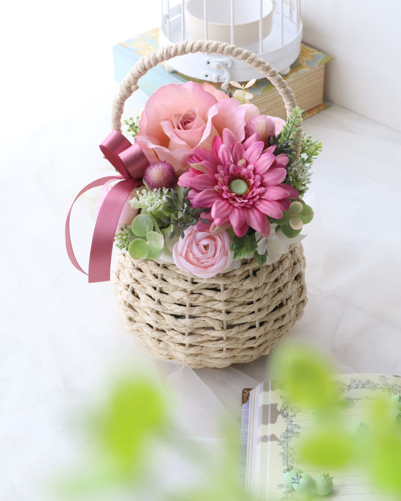 造花アレンジメント│フラワーギフト│花のプレゼント│誕生日