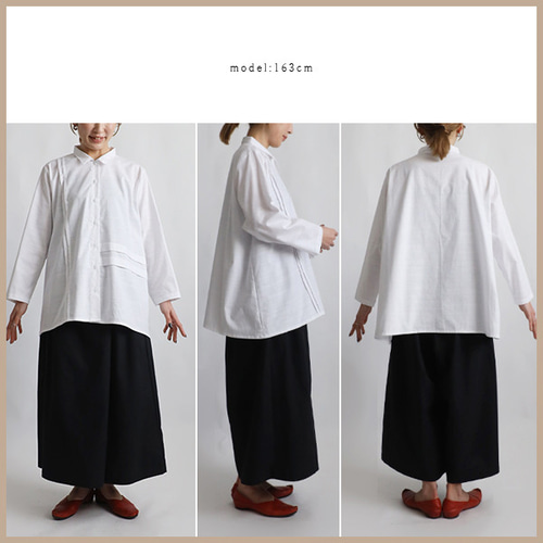 ラスト4 夏／最終SALE ギマ擬麻コットン アシンメトリー