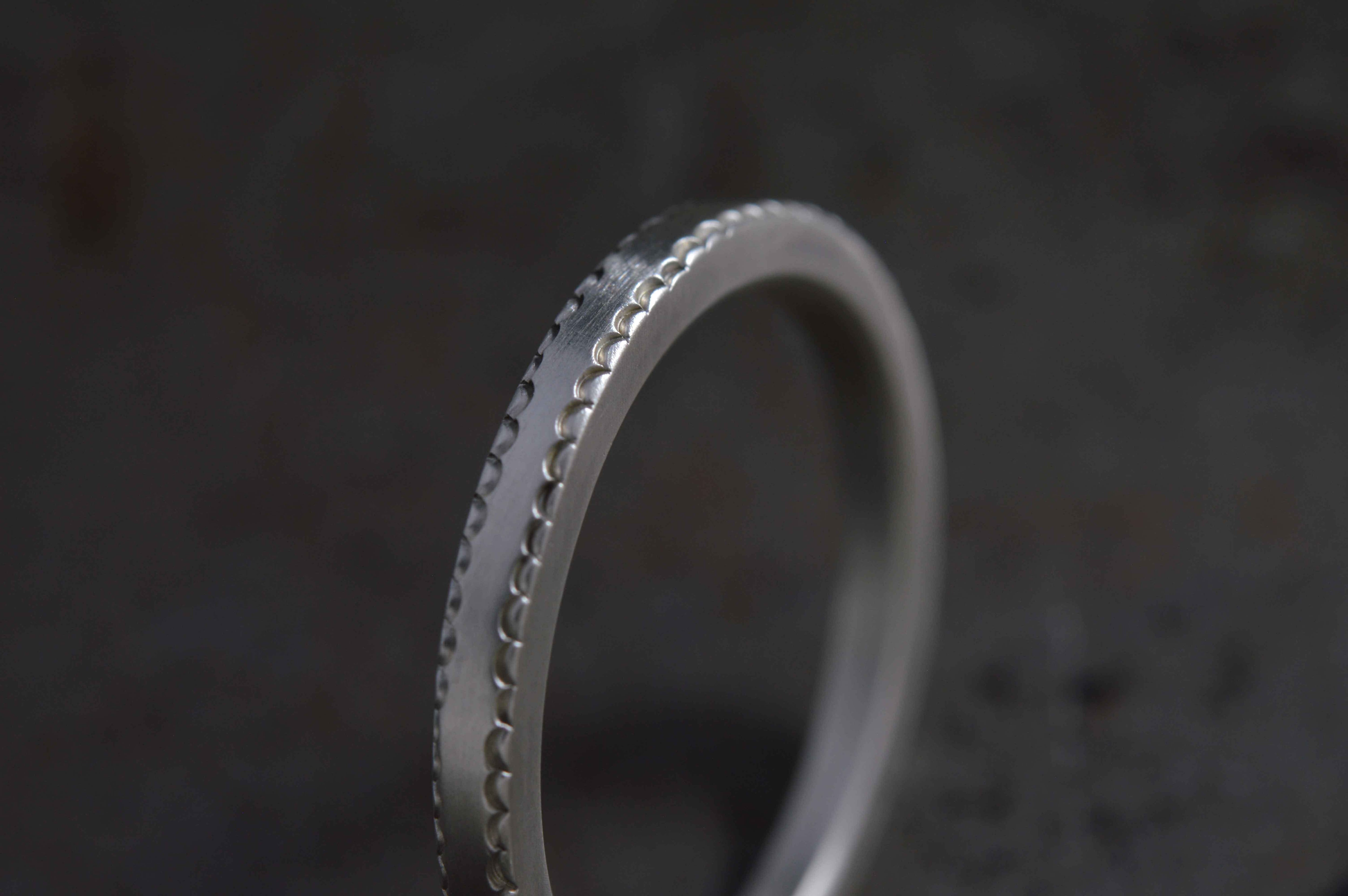 シルバー / 粒リング 2.0mm［silver］