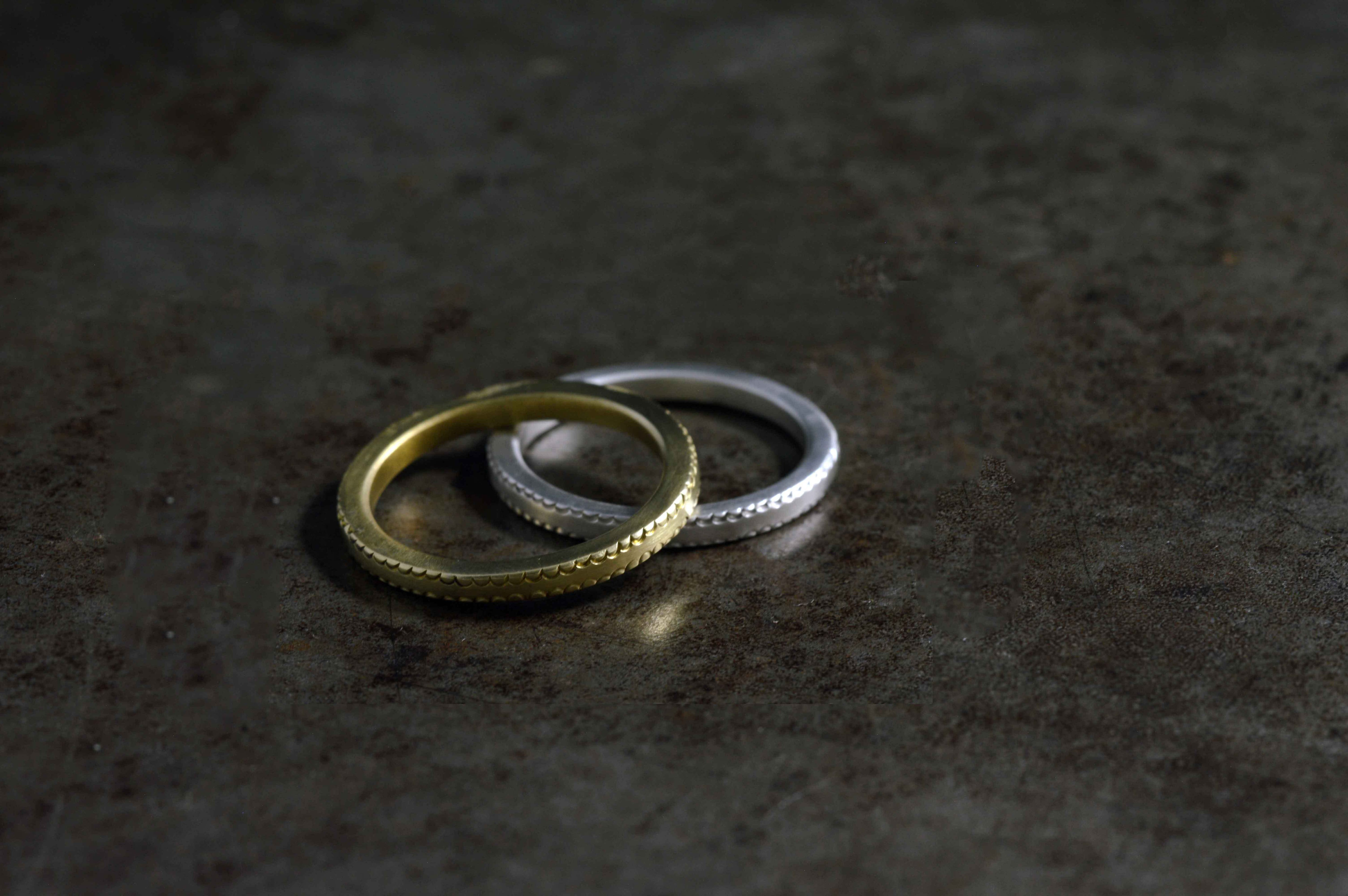 シルバー / 粒リング 2.0mm［silver］