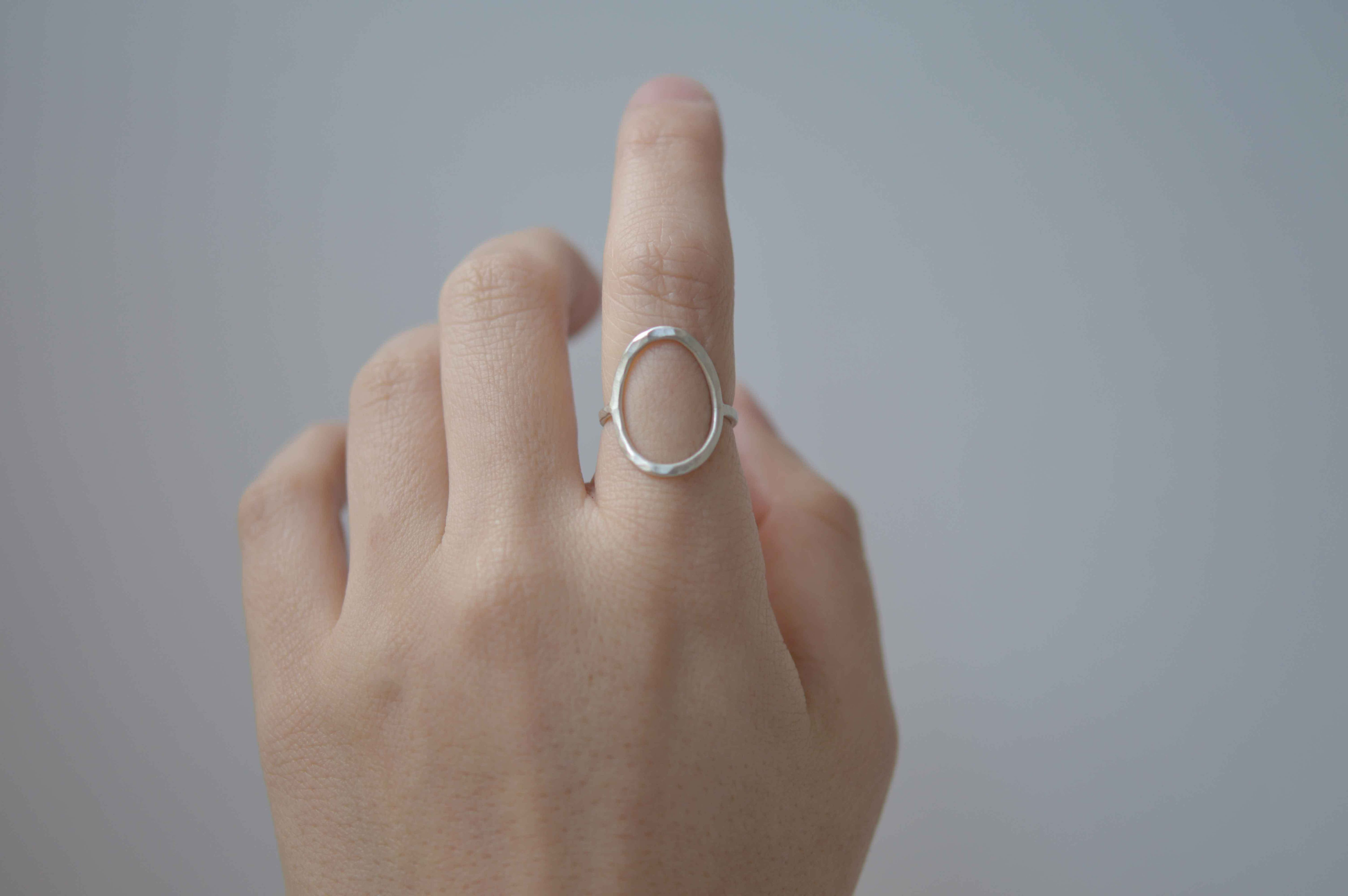 シルバー / 円リング［silver］