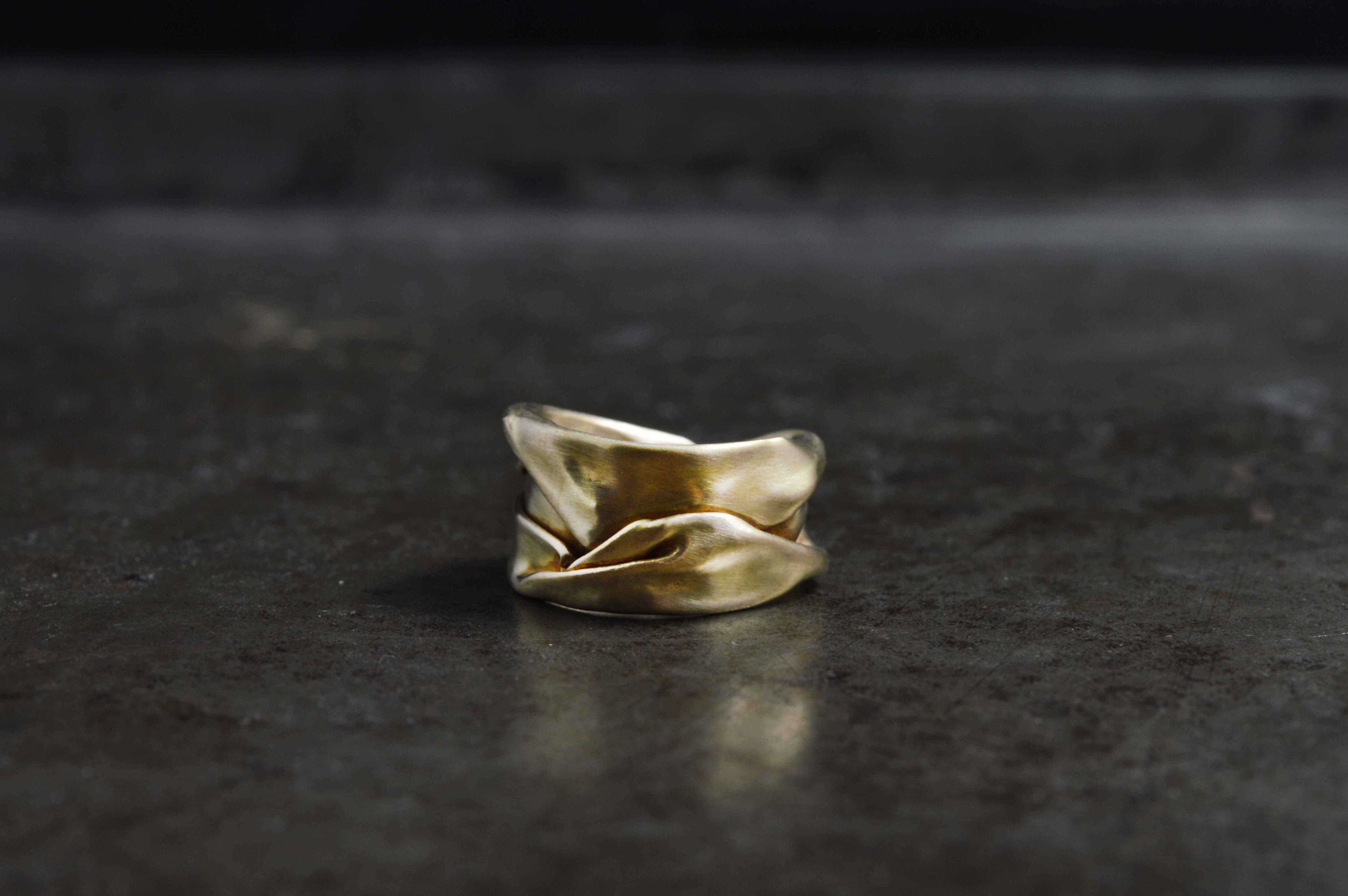 ハンドメイド リング LHN 真鍮製 Jewelry トレンチアート
