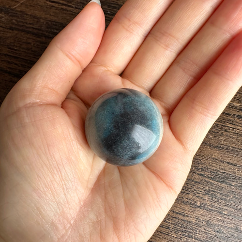 トロレアイト（ トロール石 ）丸玉30mm B その他置物 SAKURA STONE