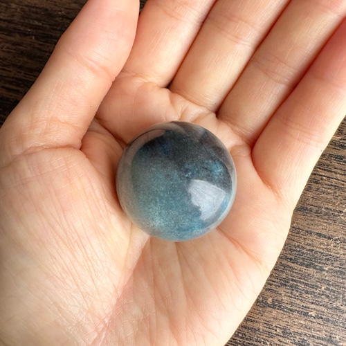 トロレアイト（ トロール石 ）丸玉30mm B その他置物 SAKURA STONE