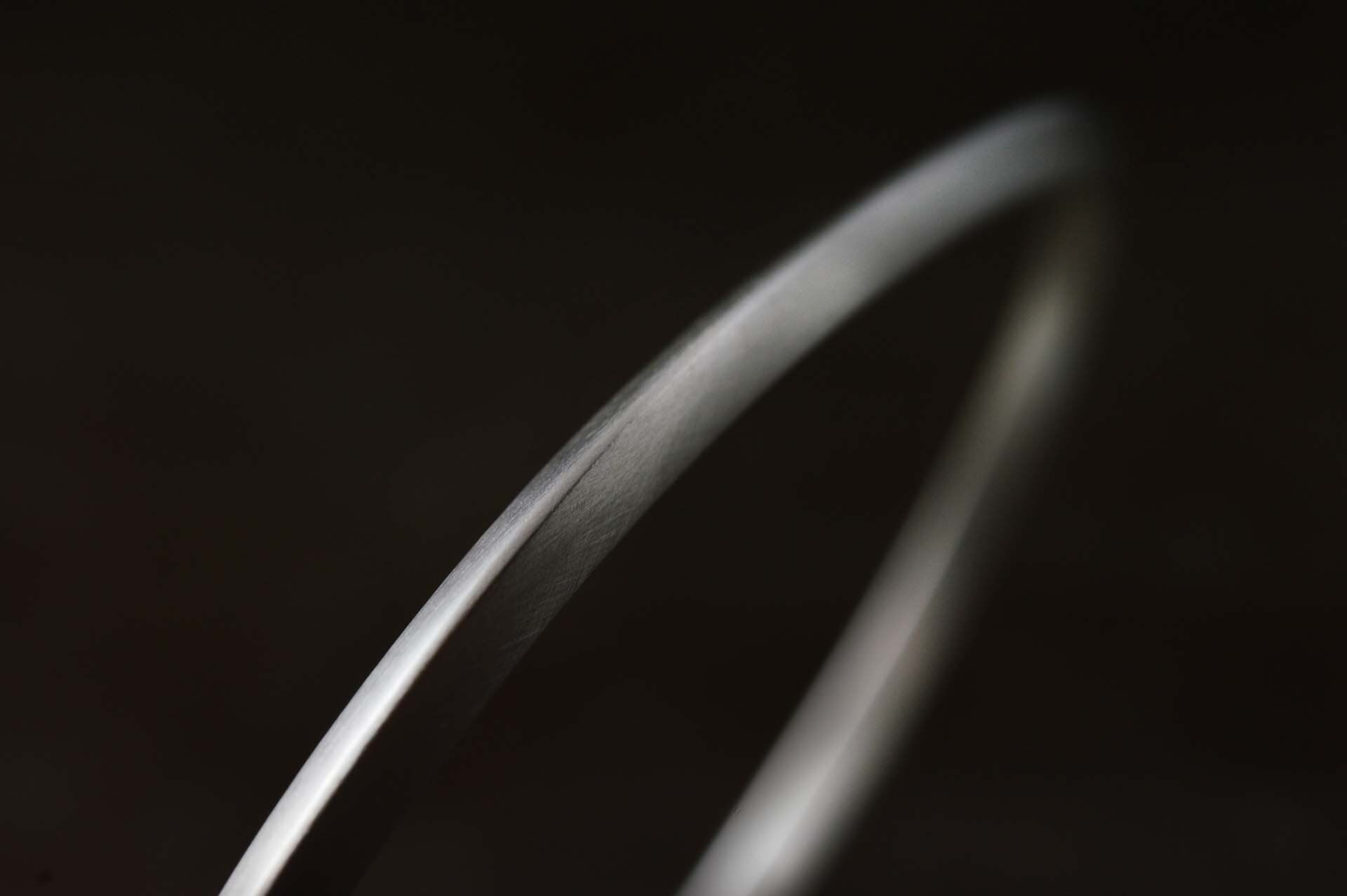 シルバー / 丈バングル 3.0mm［silver］