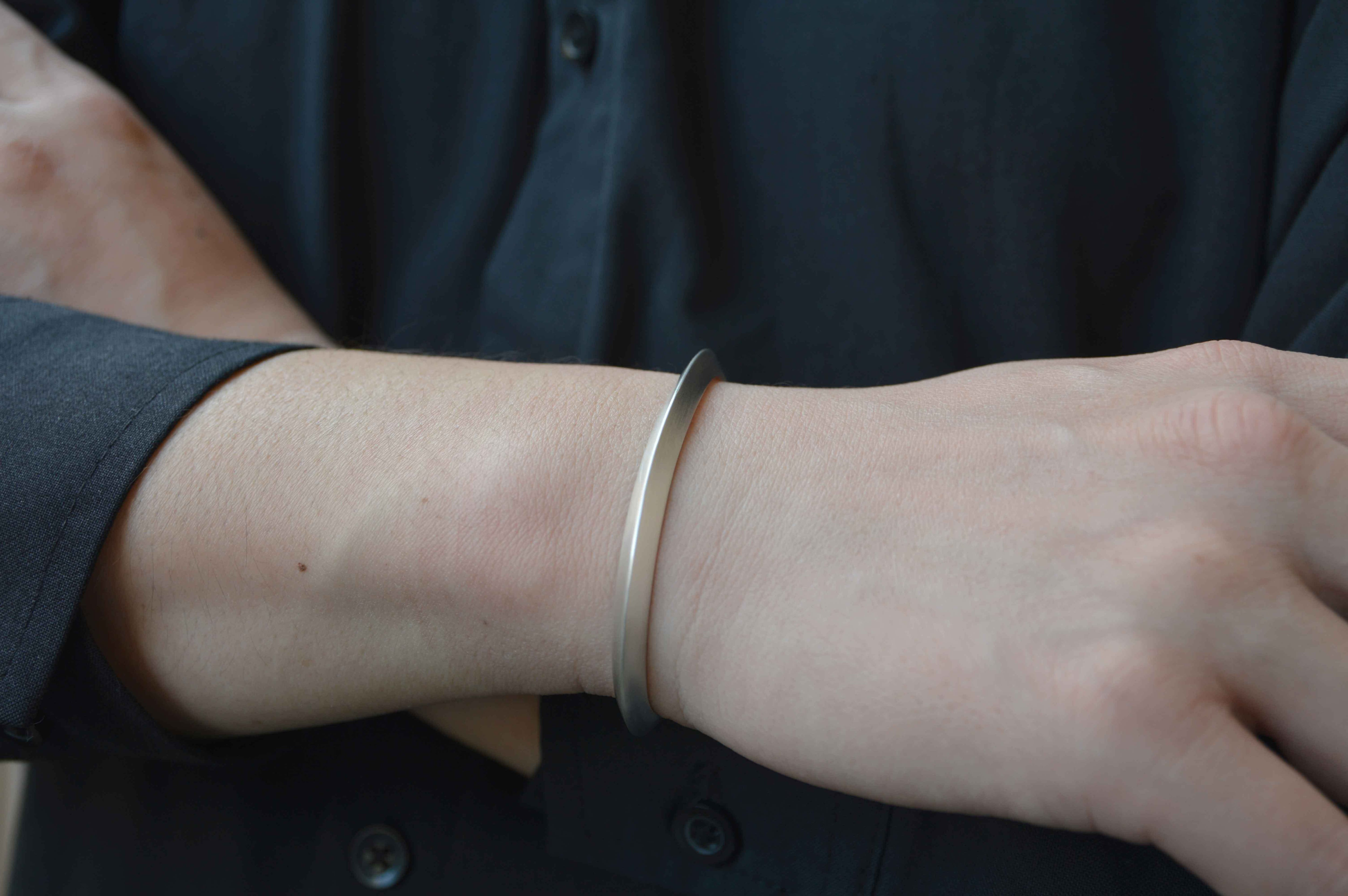 シルバー / 丈バングル 5.0mm［silver］