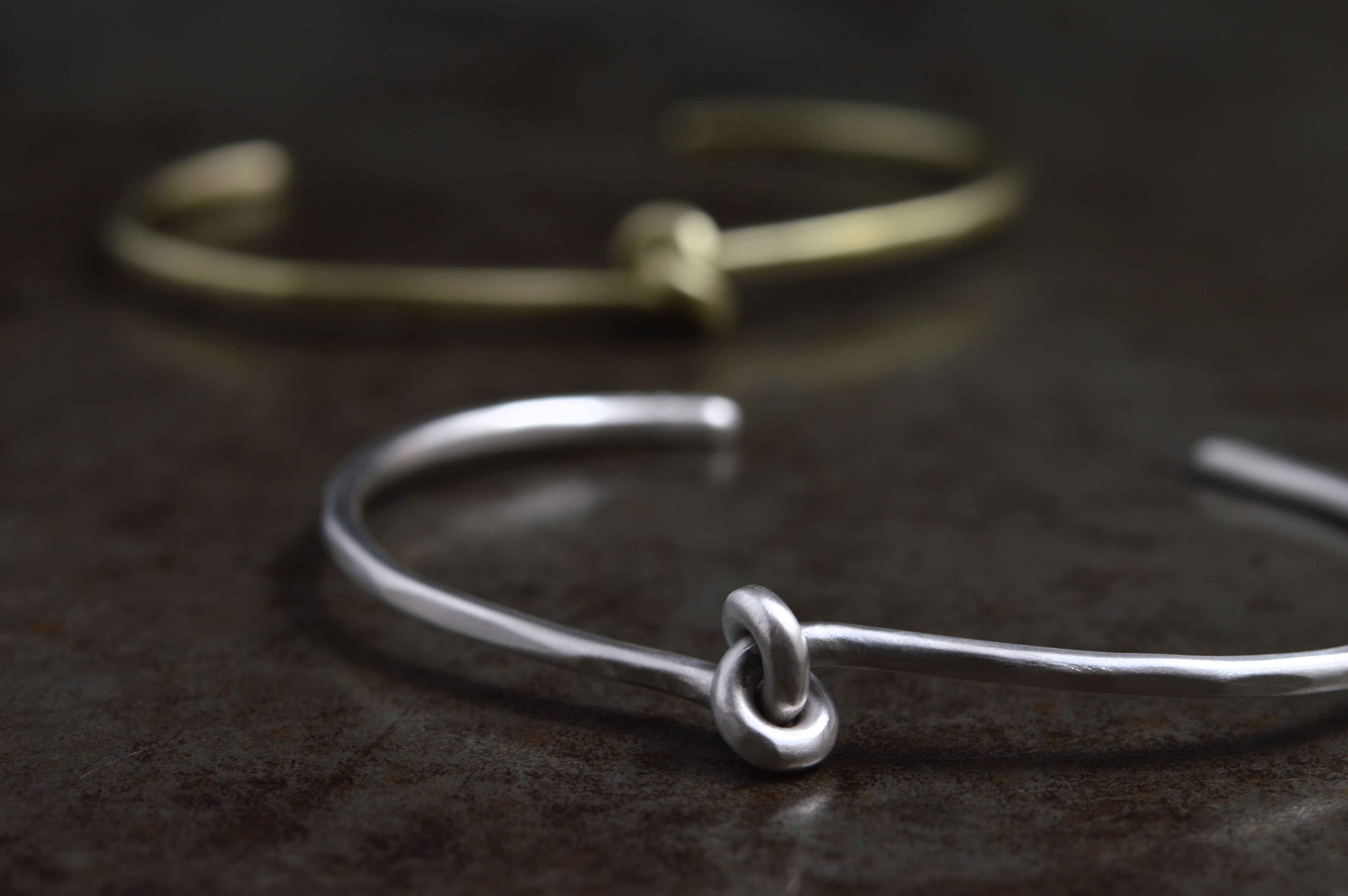 シルバー / 結バングル［silver］