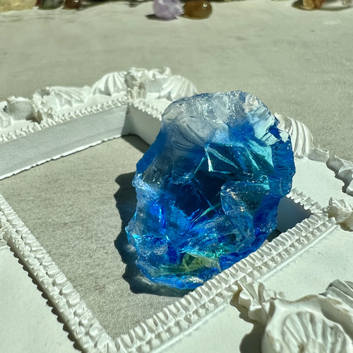 アンダラクリスタル ブルー ☆A16☆ その他インテリア雑貨 Shin