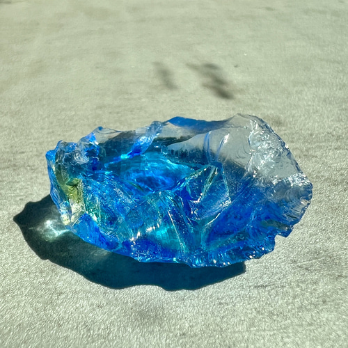 【146g】インドネシア産 アンダラクリスタル オーシャンブルー 146g】インドネシア産 アンダラクリスタル オーシャンブルー