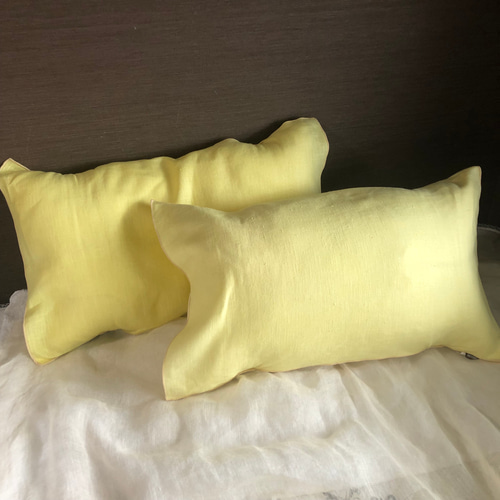 ヘンプ枕カバー ミニサイズ インド産ヘンプ100% 寝具 ベッド