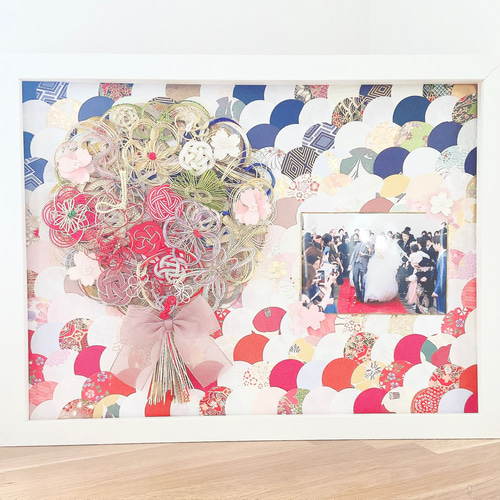 癒しの押し花風景画「花の公園」 その他アート Decore Ange 通販 癒しの押し花風景画「花の公園」 その他アート Decore Ange 通販
