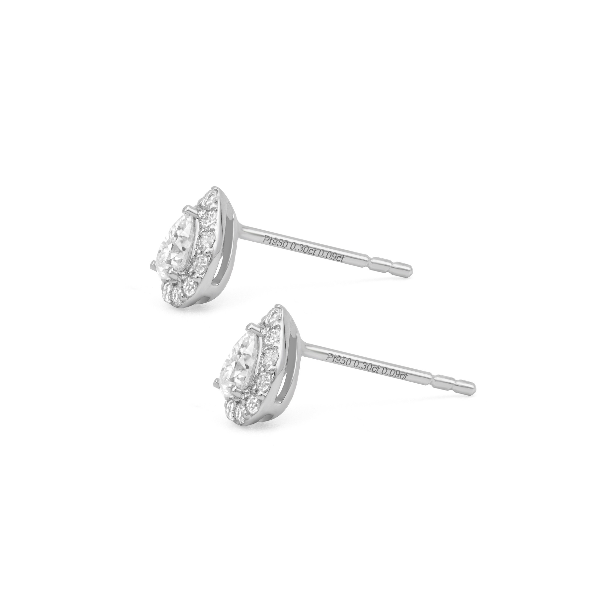 ドロップヘイロースタッドピアス J-E240719（4週間発送）