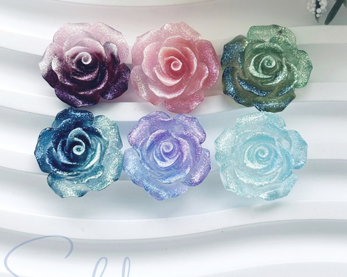 **デコパージュ薔薇雑貨**テープカッター♪アンティークローズ柄♪ デコパージュ薔薇雑貨**テープカッター♪アンティークローズ柄♪