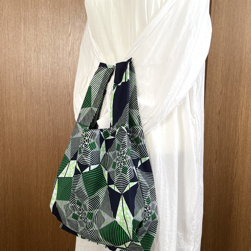 アフリカ布 普段使いできるエコバッグ アフリカンバック エコバッグ