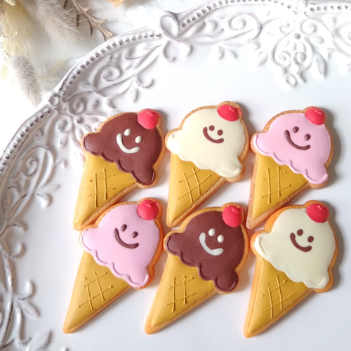 アイスクリーム マグネット オーダー （スイーツデコ アイスクリームの 