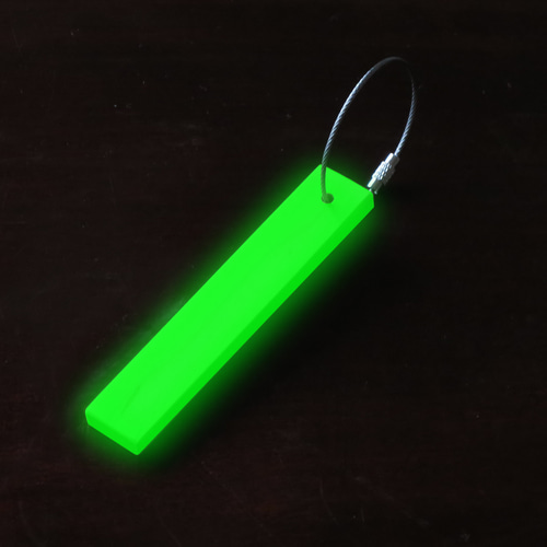 GLOWOOD KEYHOLDER 木の温もりを感じられる蓄光キーホルダー
