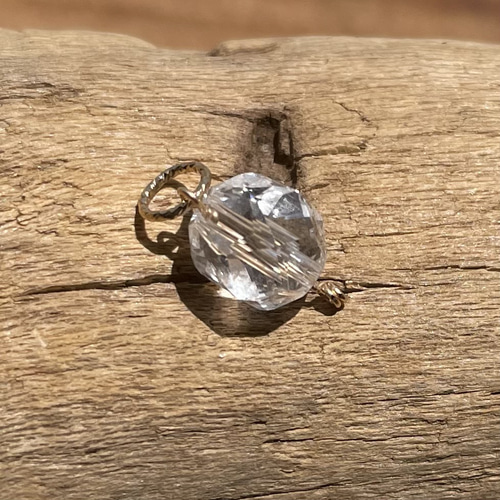 113 ブラジル産水晶 14kgf 水晶 クリスタル クォーツ ネックレス