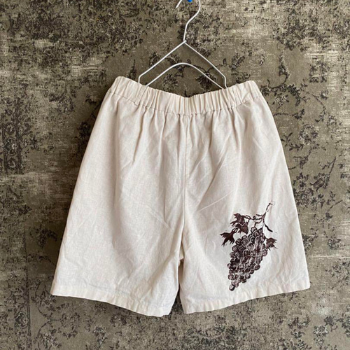 美品 HERMES コットン リネン ショートパンツ ハーフパンツ