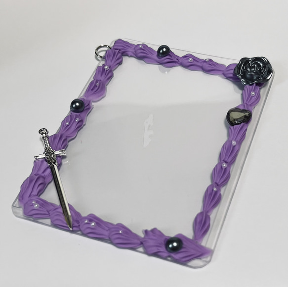 トレカケース 硬質ケース 硬質ケースデコ ホイップデコ 紫 その他