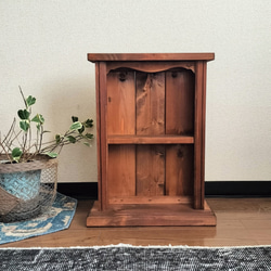 ヴィンテージ ディスプレイ オープンシェルフ チェスト 本棚 Vintage