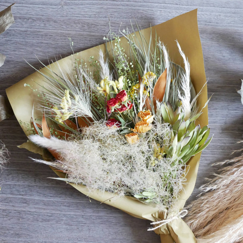 2024秋のスワッグ】北海道の色付きはじめる秋の森「季節のスワッグ・秋