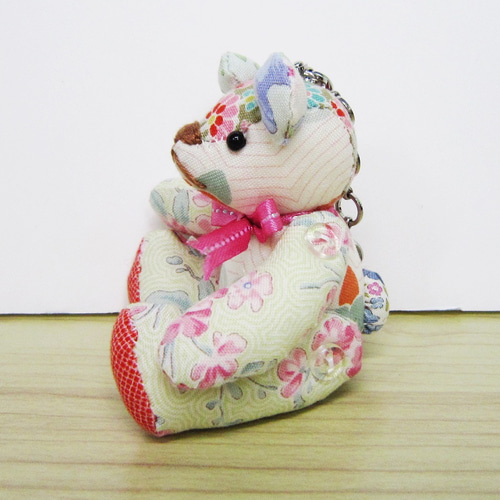 作家様 ボストンテリア 犬 バッグチャーム ぬいぐるみ テディベア 一点もの 作家様 ボストンテリア 犬 バッグチャーム ぬいぐるみ