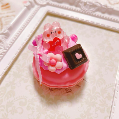 ♥️handmade♥️バスケットBOXつけま！帽子うさ