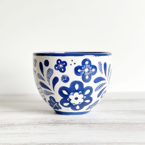 カフェオレカップ ～Jardín～ 002UB マグカップ 陶工房Francesca 通販