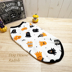 ピケ様❤️HALLOWEEN♡たこウィンナー♡タンクトップ♡ハンドメイド犬服 ピケ様❤️HALLOWEEN♡たこウィンナー♡タンクトップ♡ハンドメイド犬服