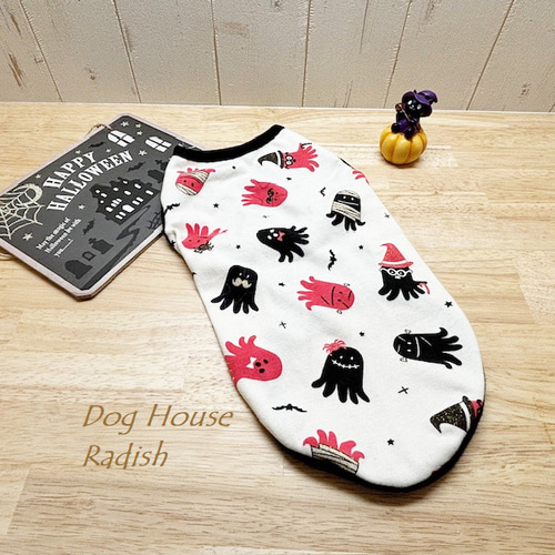 在庫限り！ タンクトップ おばけたこウインナー 【レッド】Dog