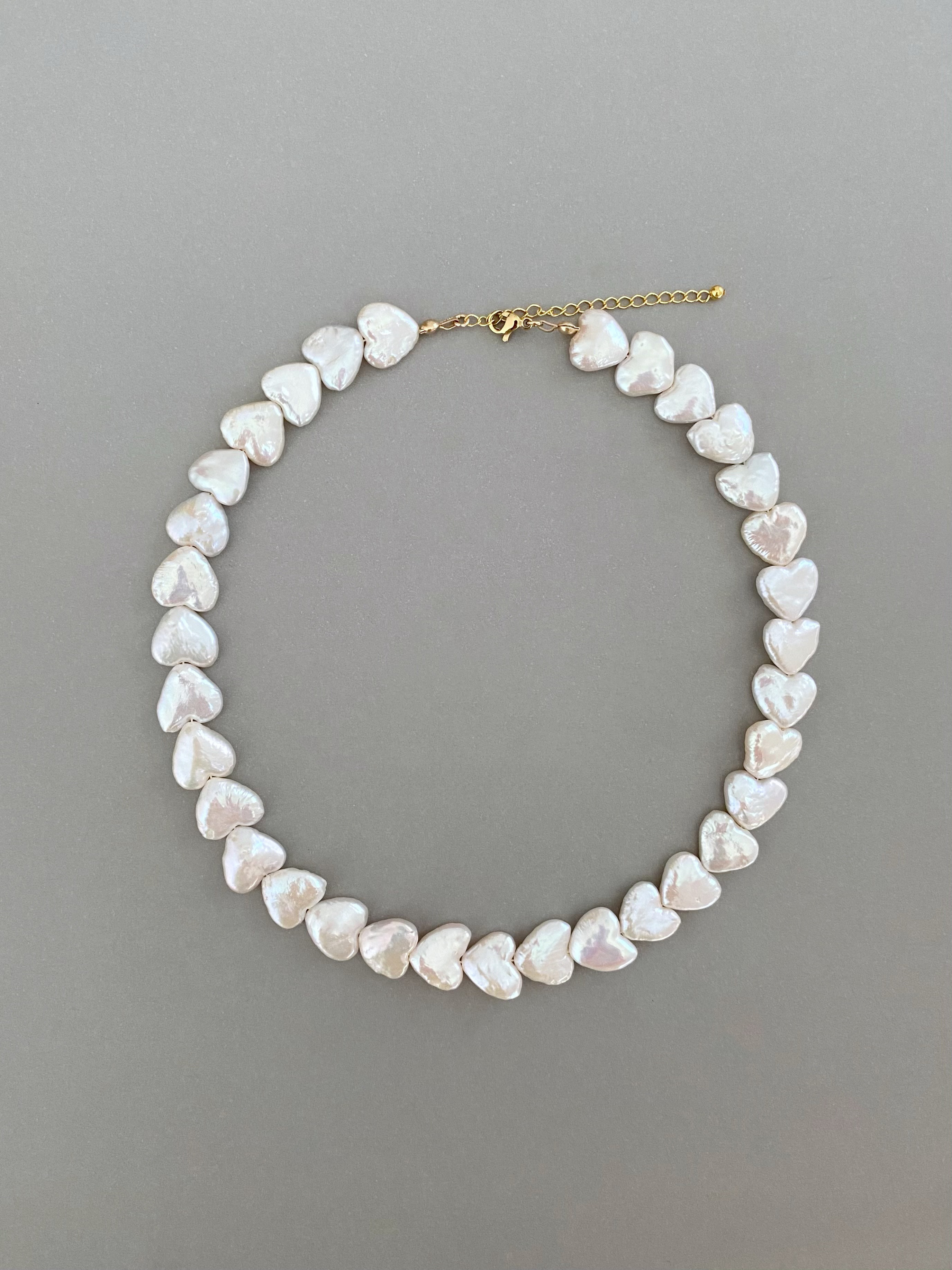 heart pearl neckrace 12,888円