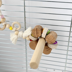インコおもちゃ　鳥おもちゃ　薄切りコルク　バードトイ 楽天市場】インコ おもちゃ バードトイ 鳥おもちゃ 鳥グッズ 鳥