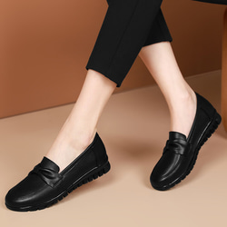 サイズ交換★外反母趾ok! レディース パンプス 軽くて痛くない  フラットシューズ 履きやすい靴 1626 3枚目の画像